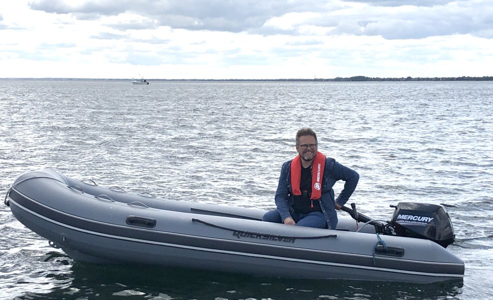 Quicksilver 380 Aluminium RIB Grå - 0